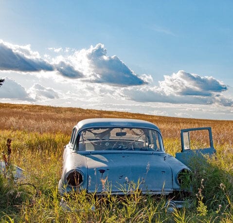 car abandoned