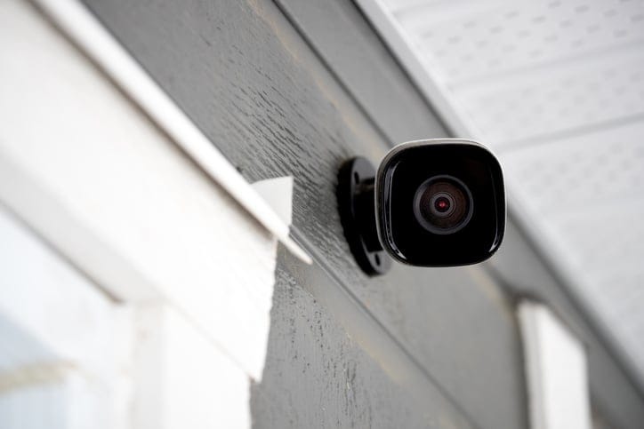 A security camera.