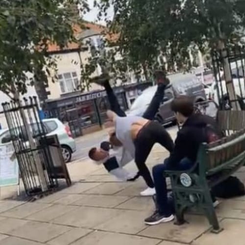 martials arts student fights attacker