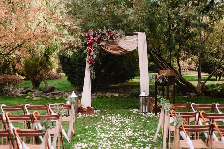 wedding archway