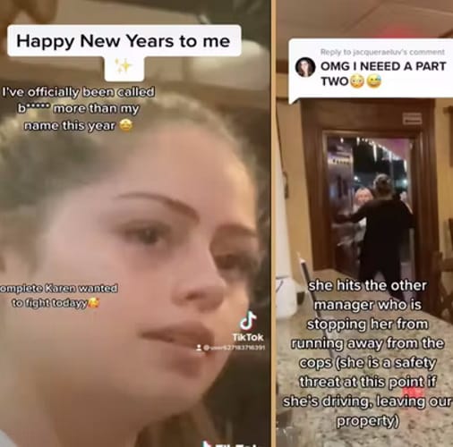 Restaurant ‘Karen’ Threatens To Punch Staff And Accuses Them Of ‘Drugging Her Food For Fun’