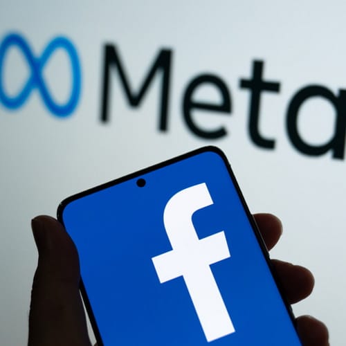 Facebook logo.