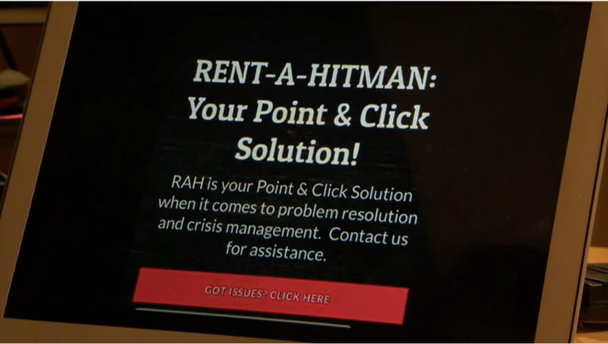 rent a hitman poster