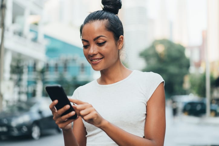 texting the guy