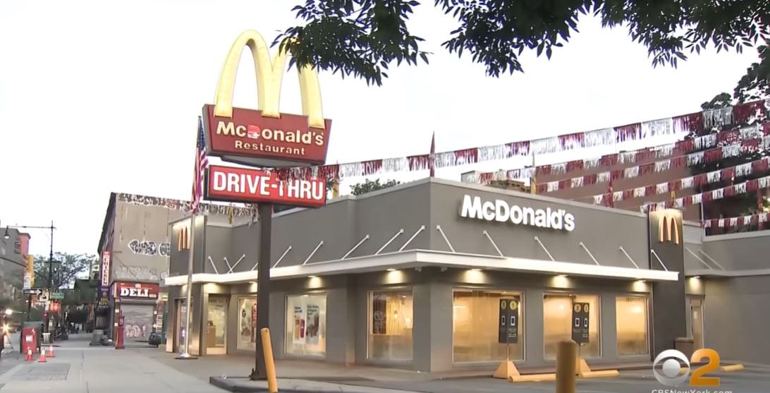 mcdonalds drive thru