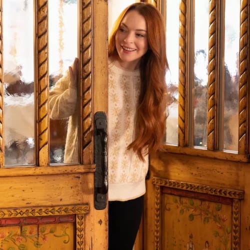 lindsay lohan "jingle bell rock"