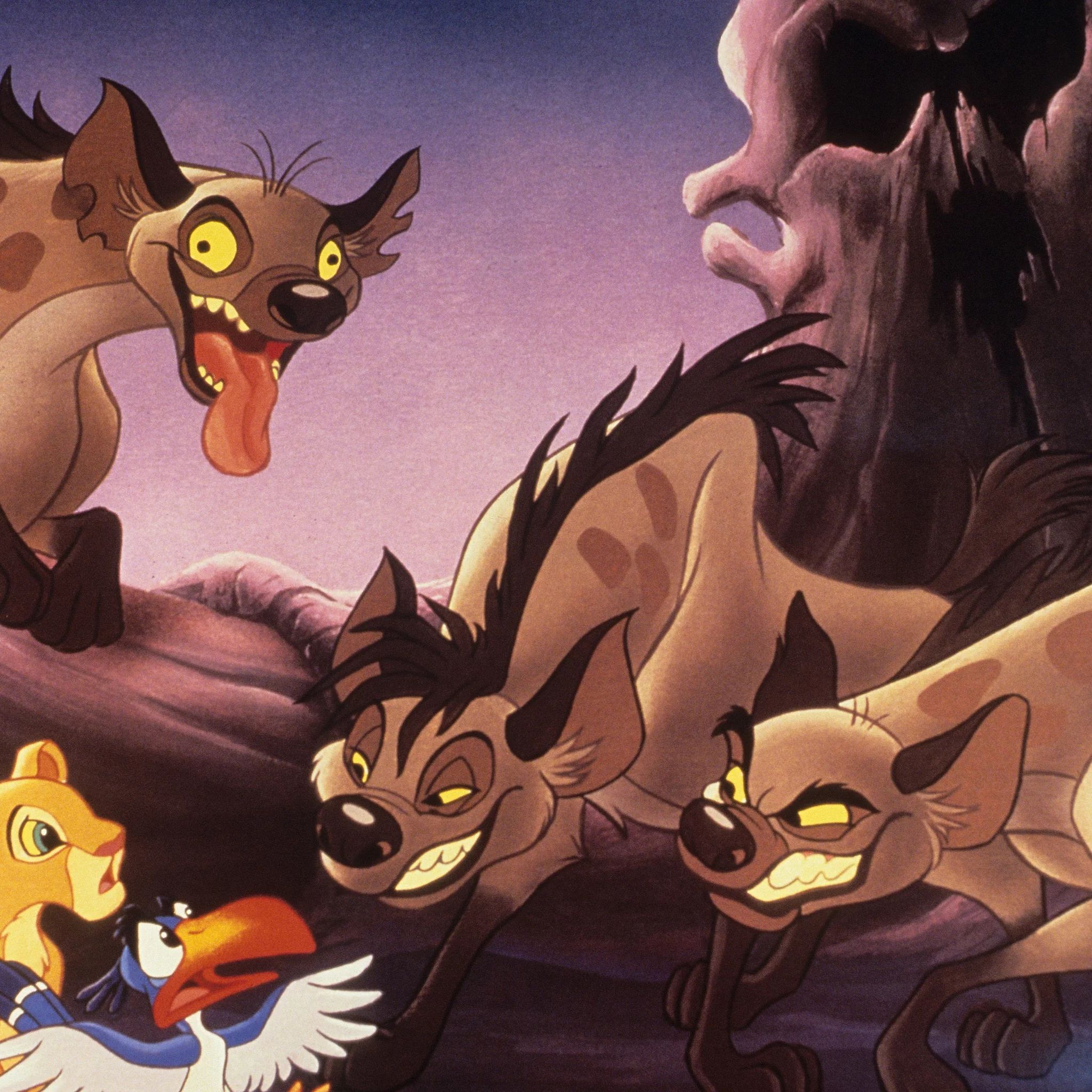 lion king hyenas