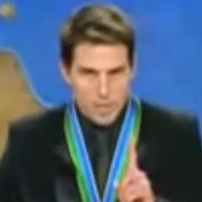 tom cruise speaking at event