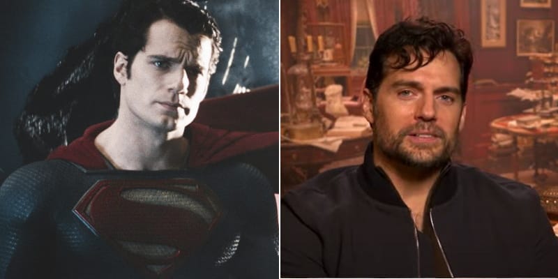 henry cavill superman composite