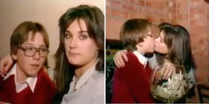 demi moore kissing teen boy