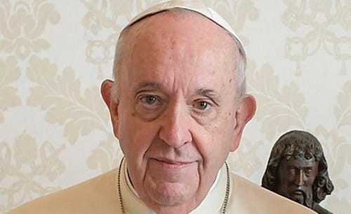 pope francis smiling