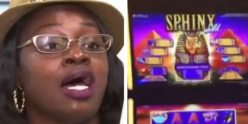 katrina bookman with slot machine
