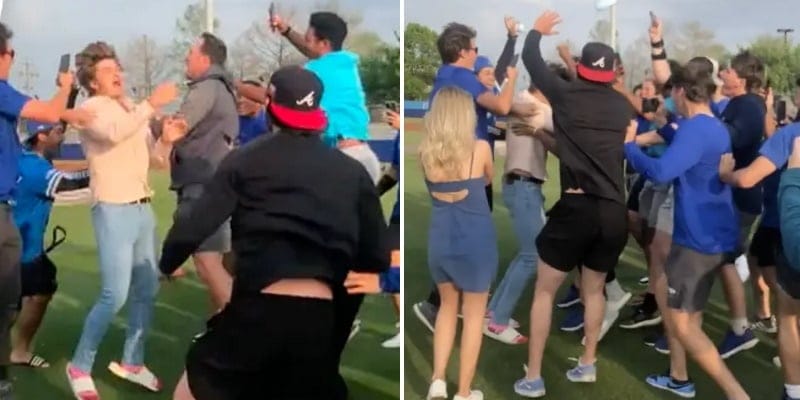 man's bad gender reveal behavior
