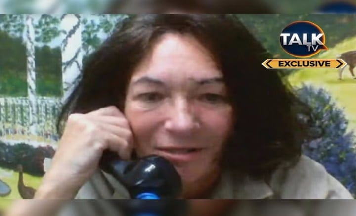 ghislaine maxwell talktv prison interview
