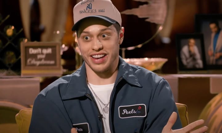 pete davidson doing interview