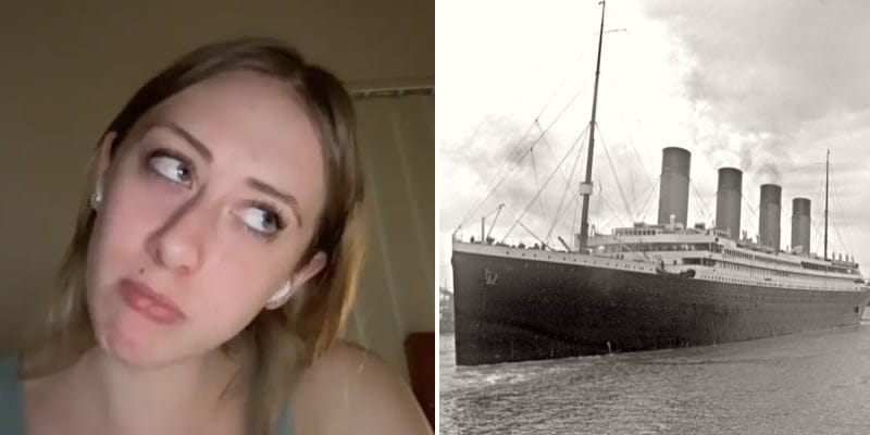 tiktoker conspiracy theory titanic