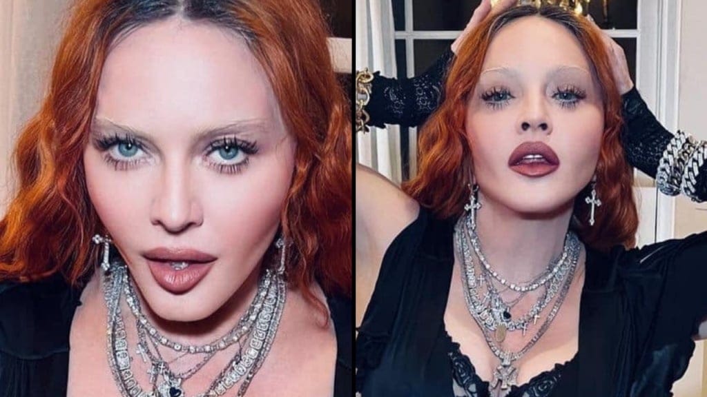 madonna instagram selfie