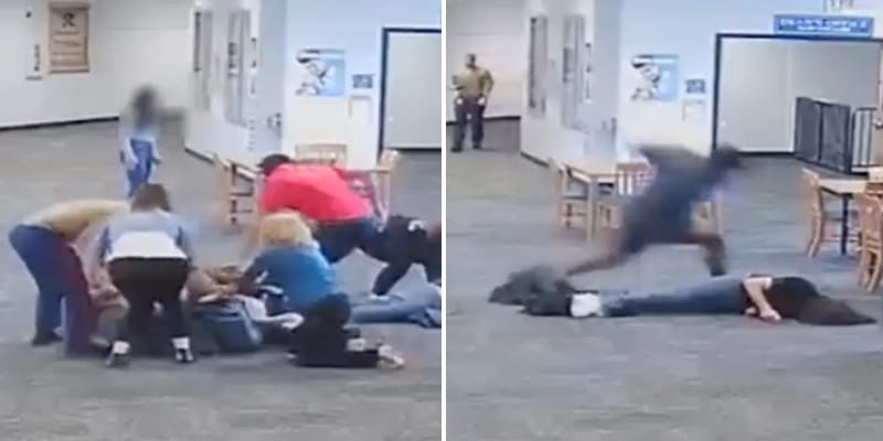 student attacks teacher nintendo switch