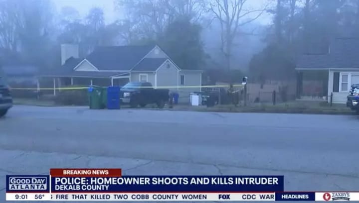man shoots intruder georgia