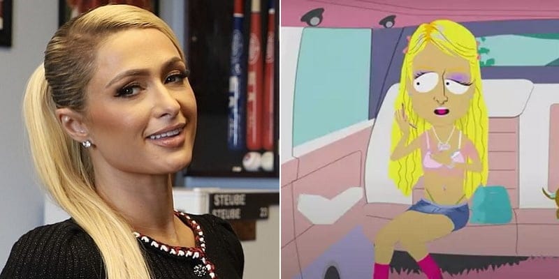 paris hilton south park composite