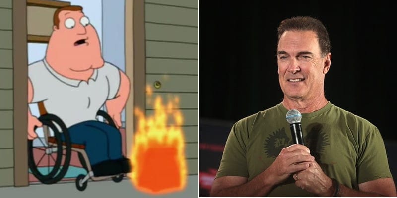 patrick warburton joe swanson family guy