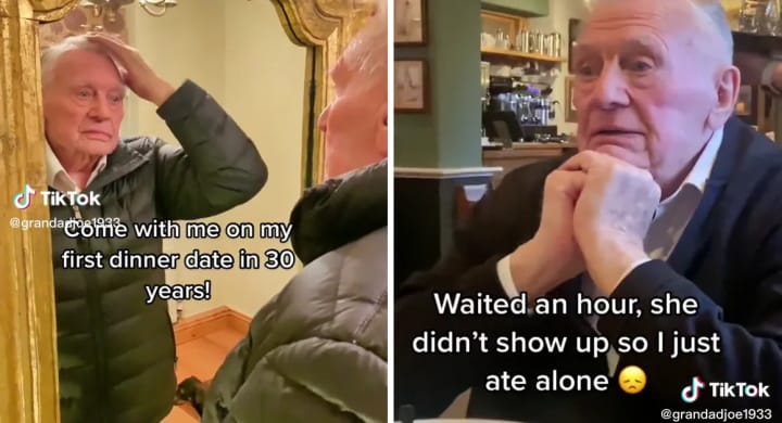 @grandadjoe tiktok first date