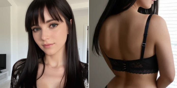 ai-generated girl selling nudes