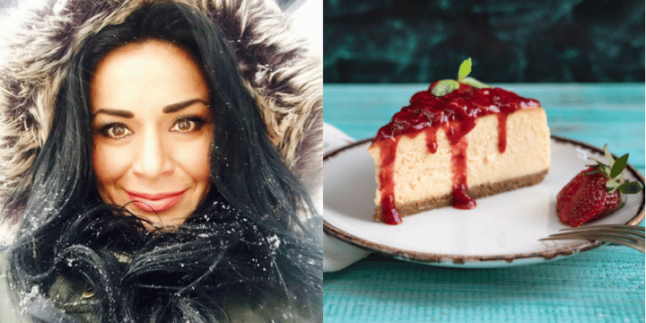 Viktoria Nasyrova cheesecake composite