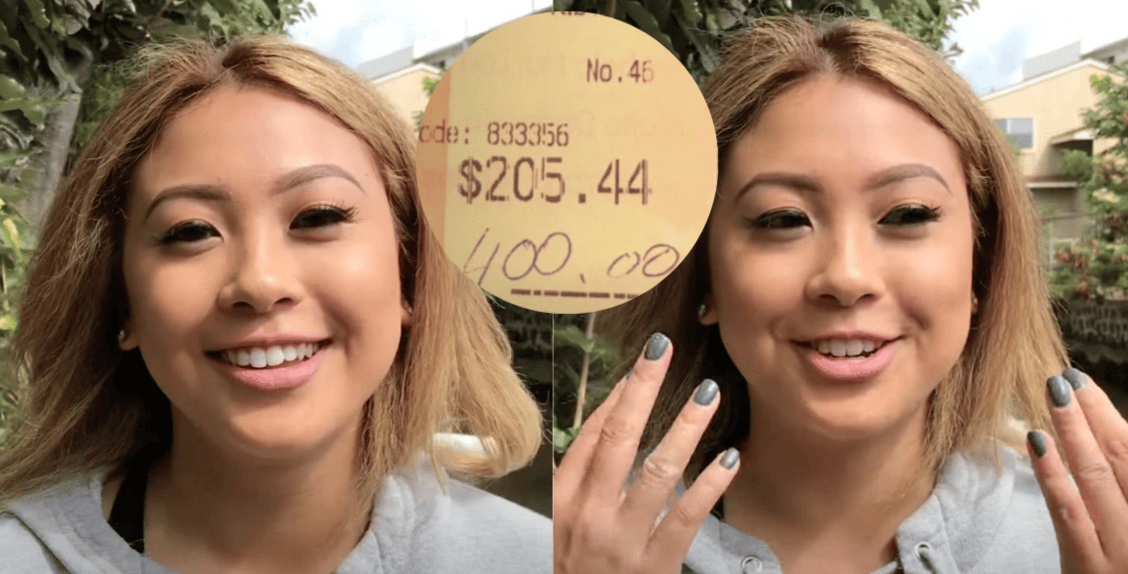 cayla chandara $400 tip