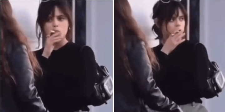 jenna ortega smoking