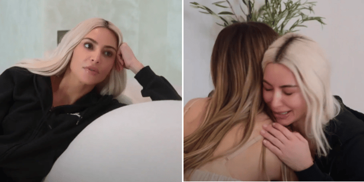 kim kardashian crying hulu