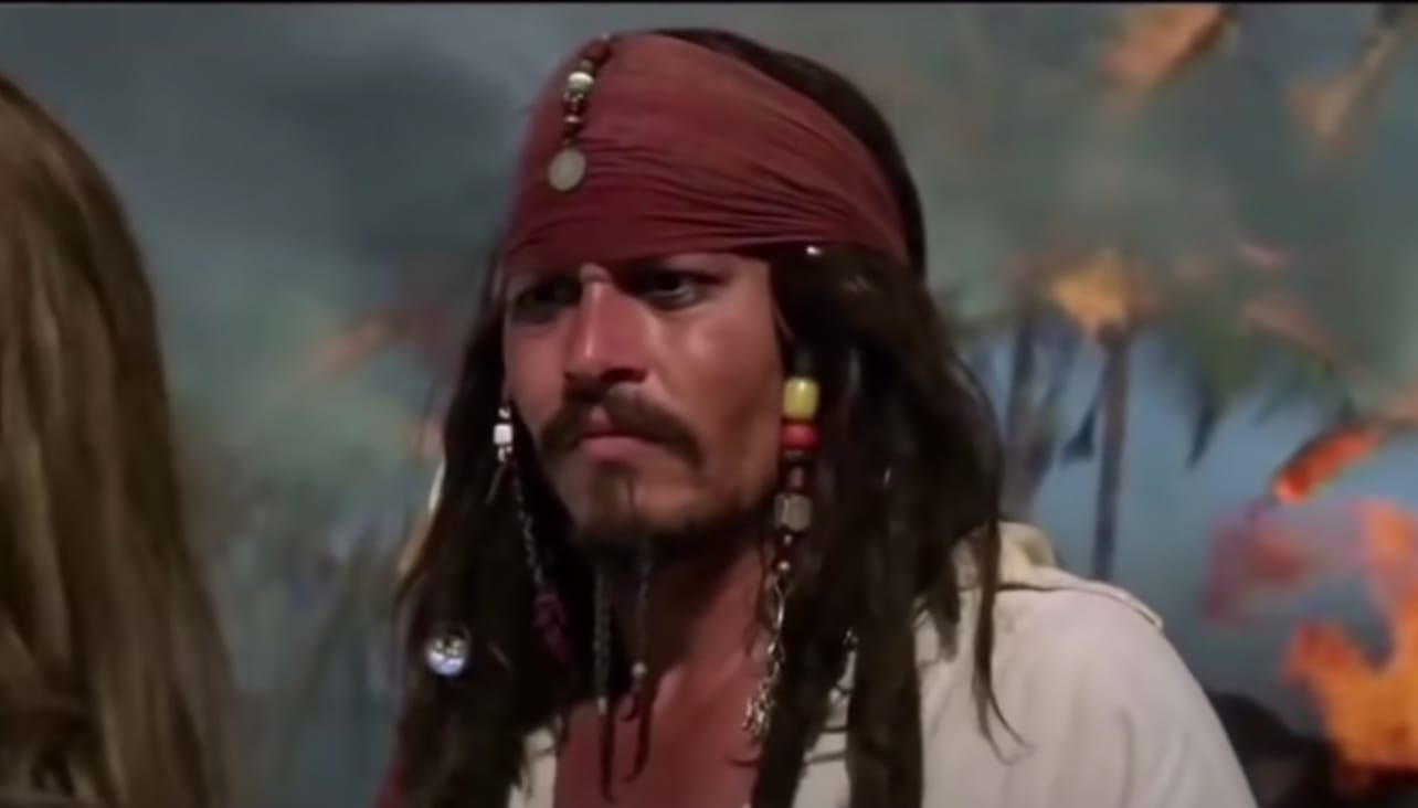 johnny depp captain jack sparrow