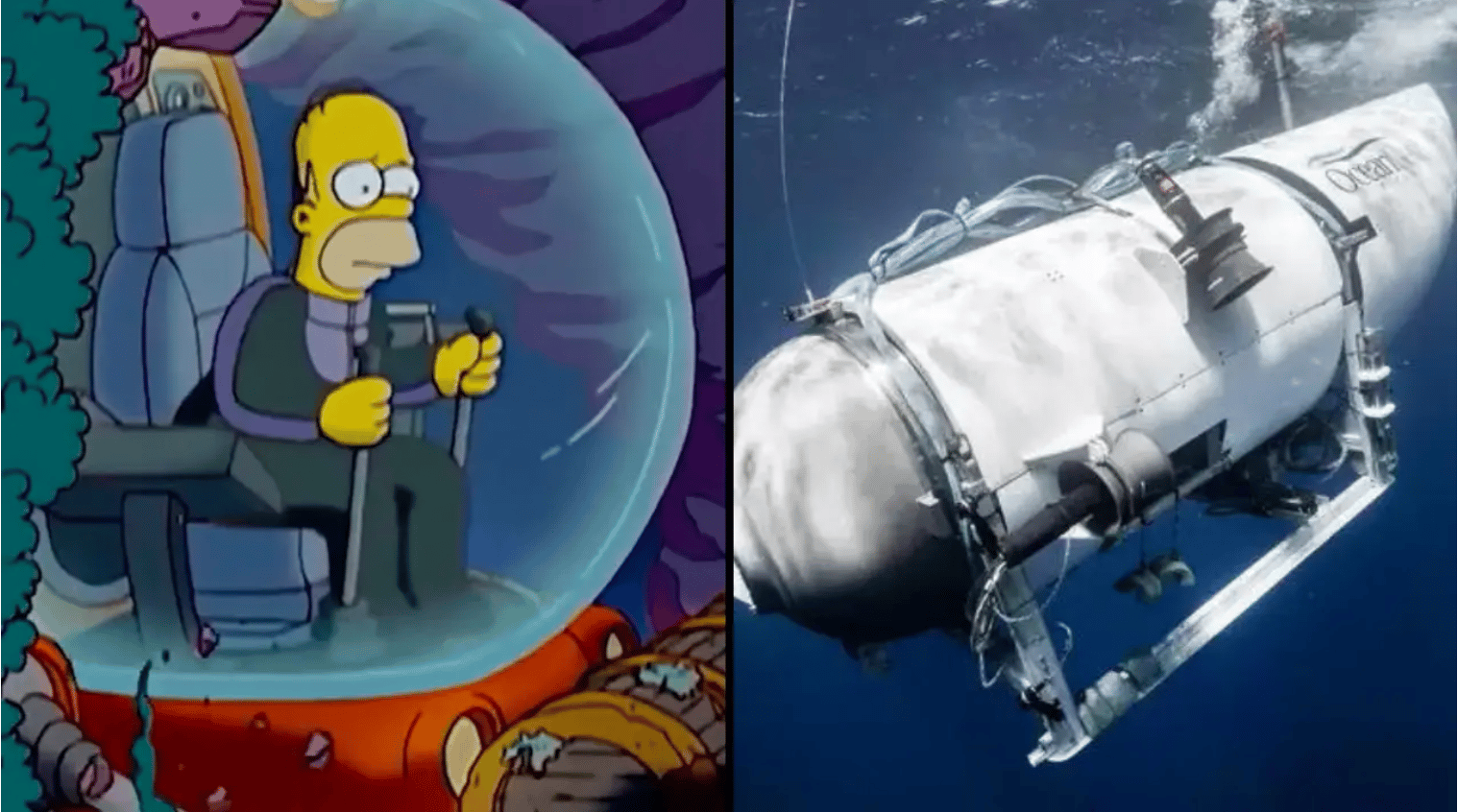 the simpsons oceangate titan