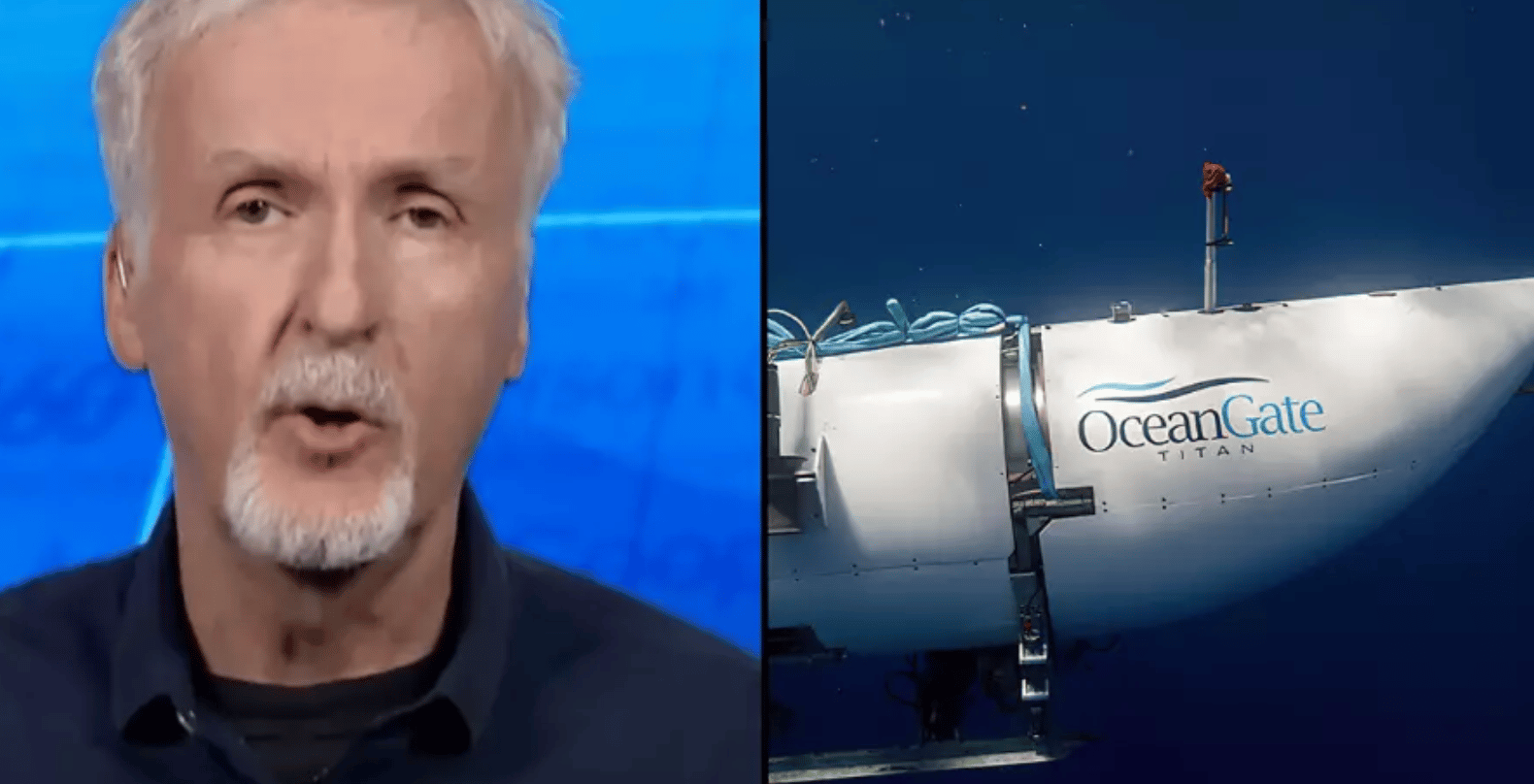 james cameron titanic titan sub
