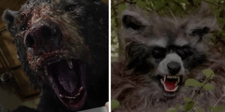 cocaine bear crackcoon screencaps