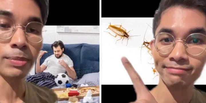 doctor warns against eating in bed