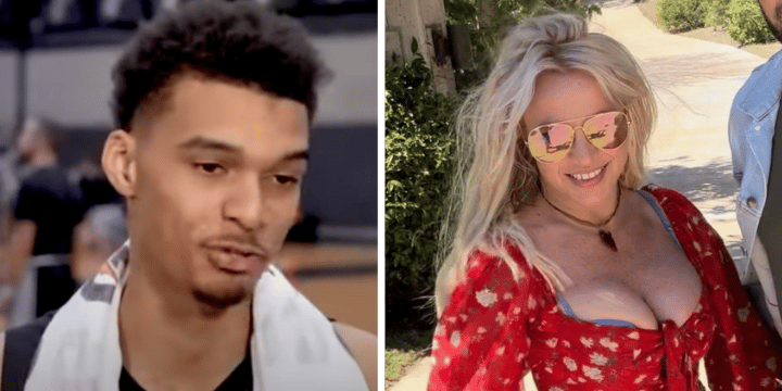 victor wembanyama britney spears