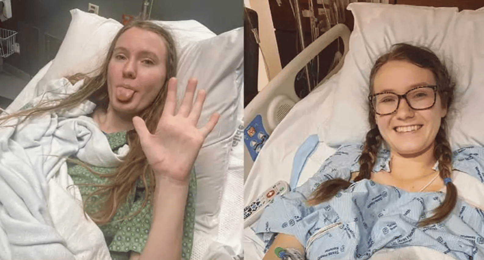 Eilish Poe after surgeries