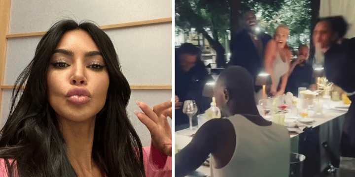 kim kardashian kanye west bianca italy