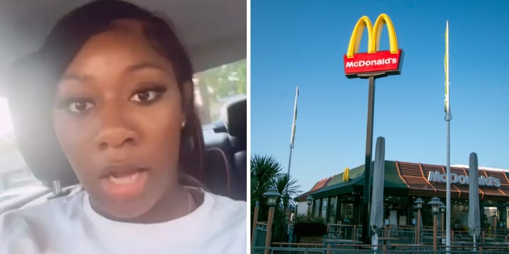 baby gone to mcdonald's