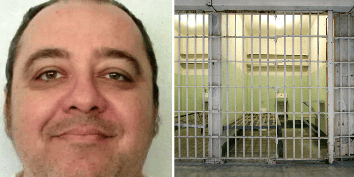Kenneth Eugene Smith mugshot jail cell