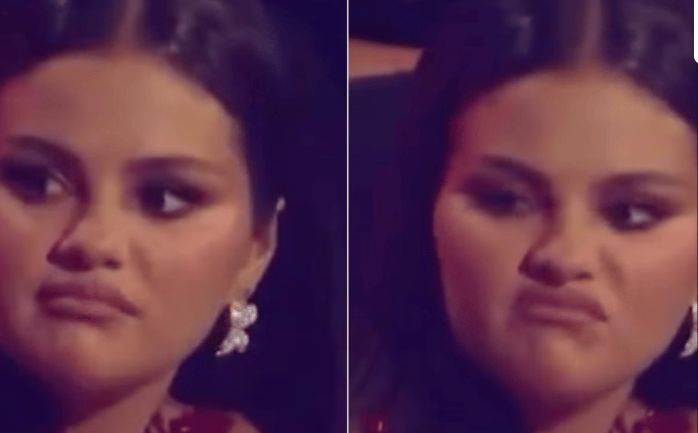 selena gomez reacts chris brown vma