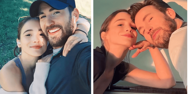 chris evans alba baptista