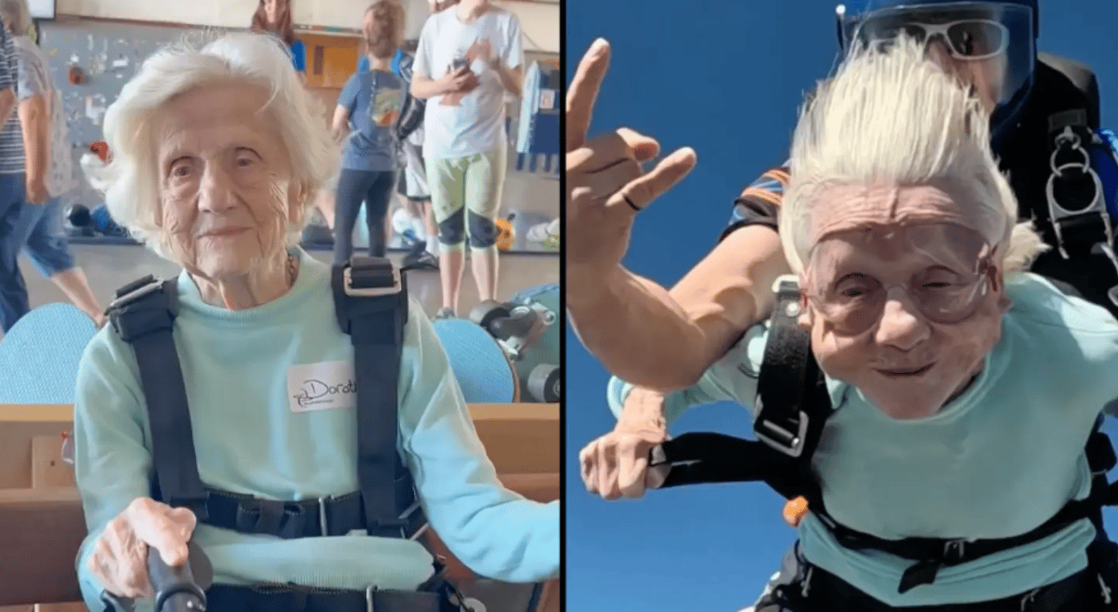 dorothy hoffner skydiving