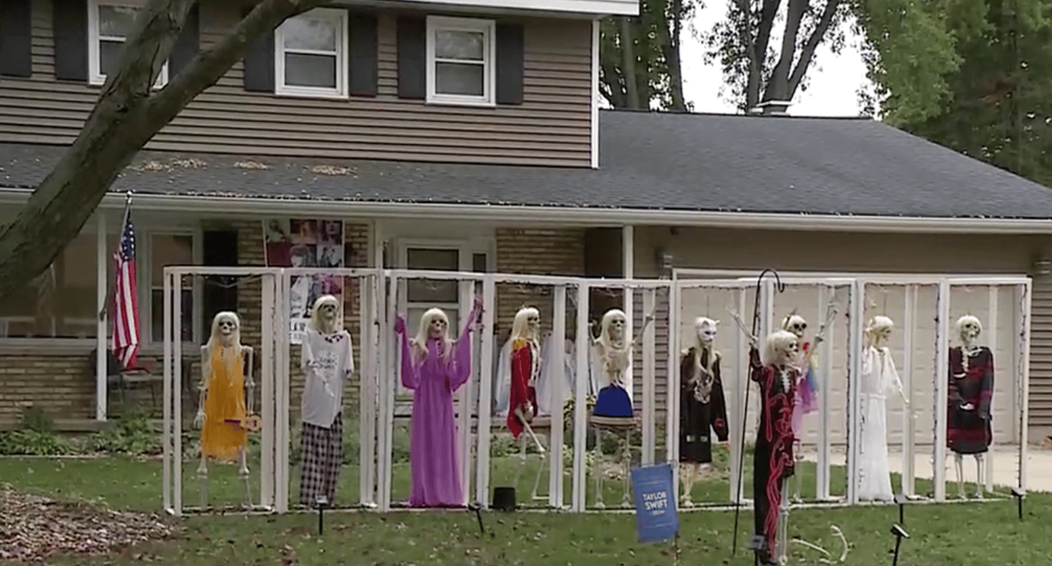 taylor swift halloween display