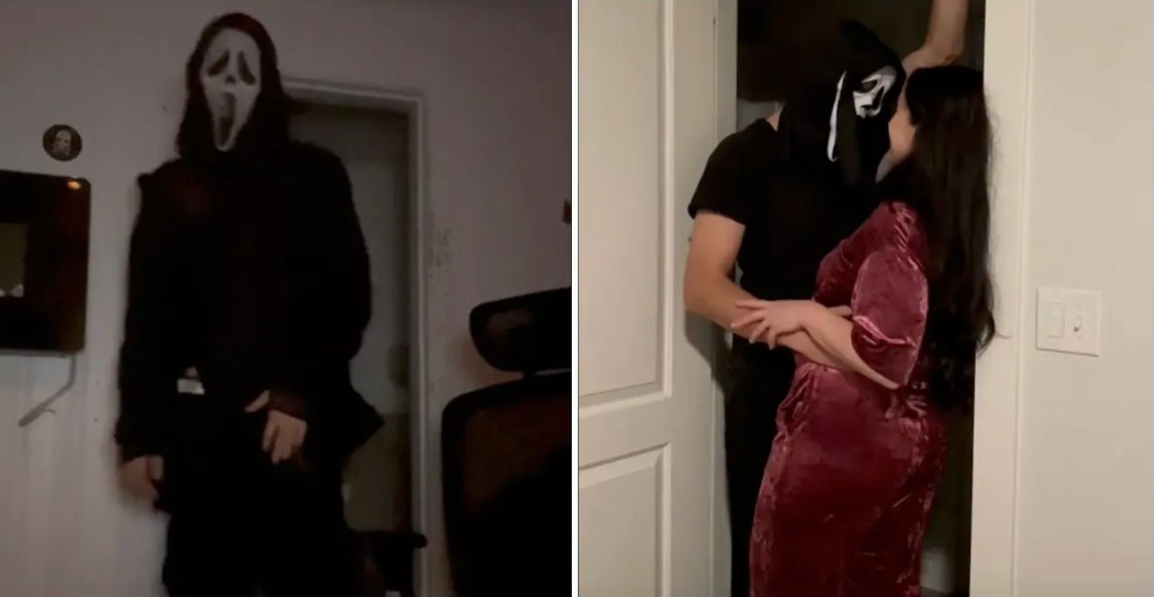 tiktokers with ghostface mask