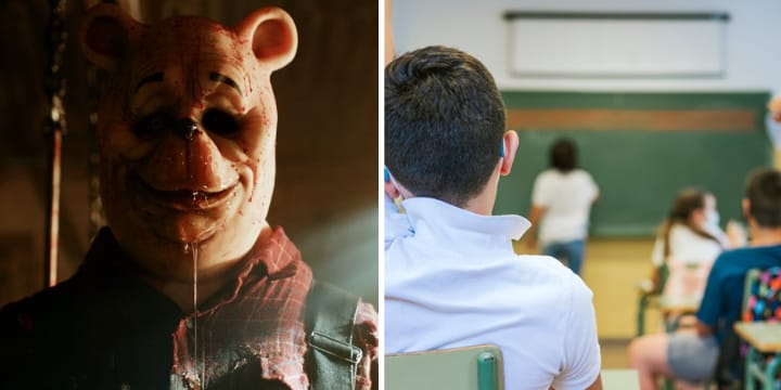 winnie the pooh horror 4th grade class