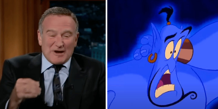 robin williams genie in aladdin