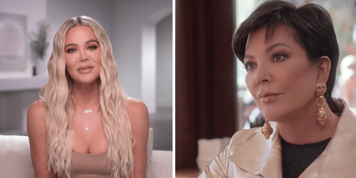 khloe kardashian kris jenner