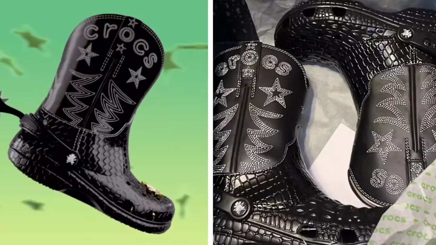 crocs cowboy boots composite